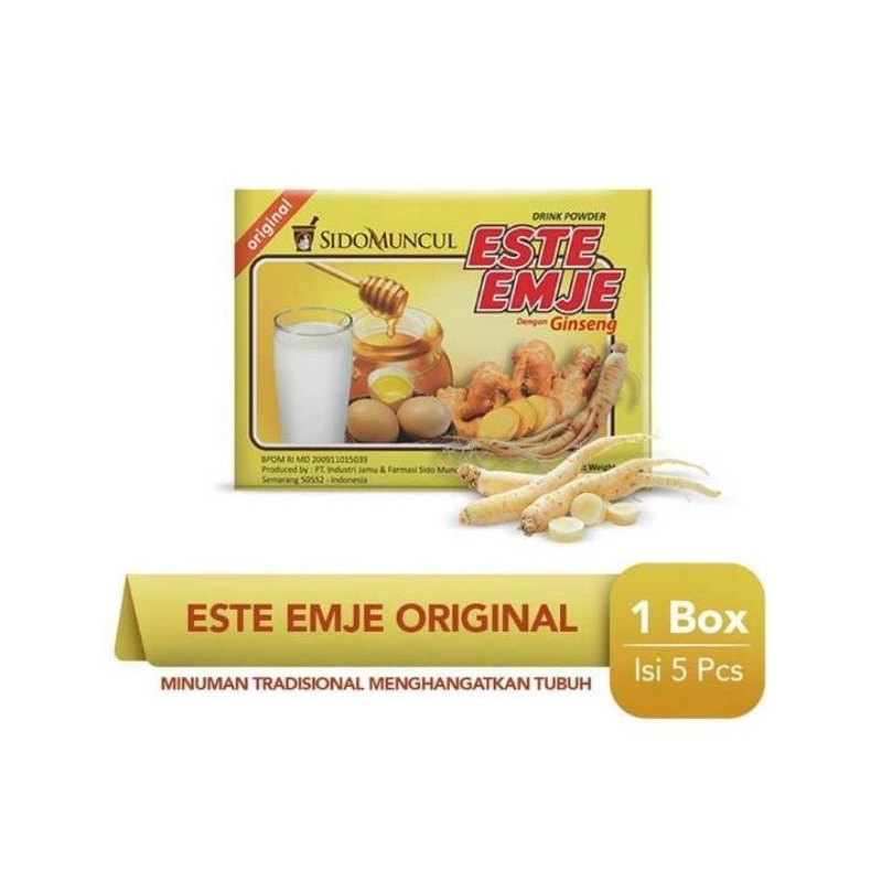 

SidoMuncul ESTE-EMJE Ginseng 5 x 30 g