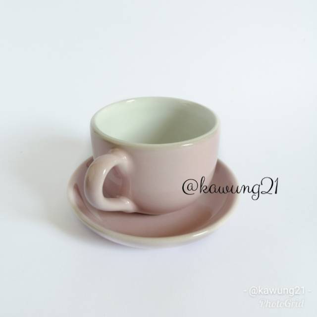 CS190 Warna Cangkir Kopi 190ml Cappuccino Latte Cup