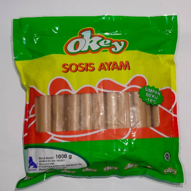 

Sosis Ayam Okey Isi 30pcs