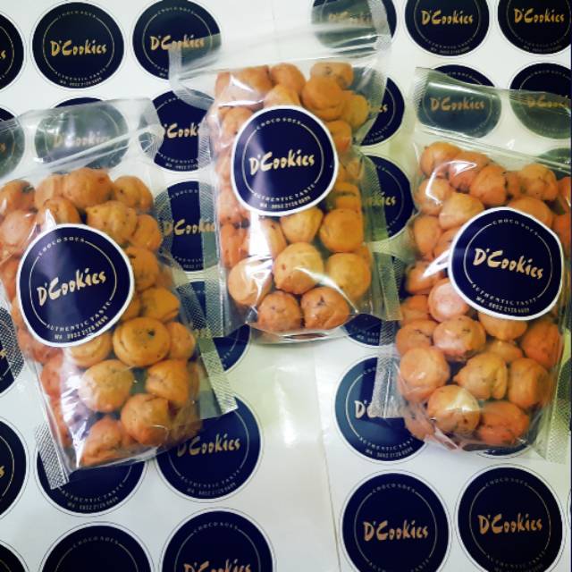 

Soes kering isi coklat