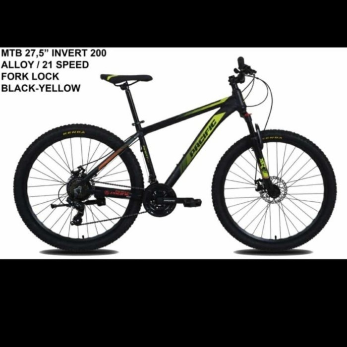 MTB 27.5" pacific invert 200 sepeda gunung mtb 27.5 inch pacific
