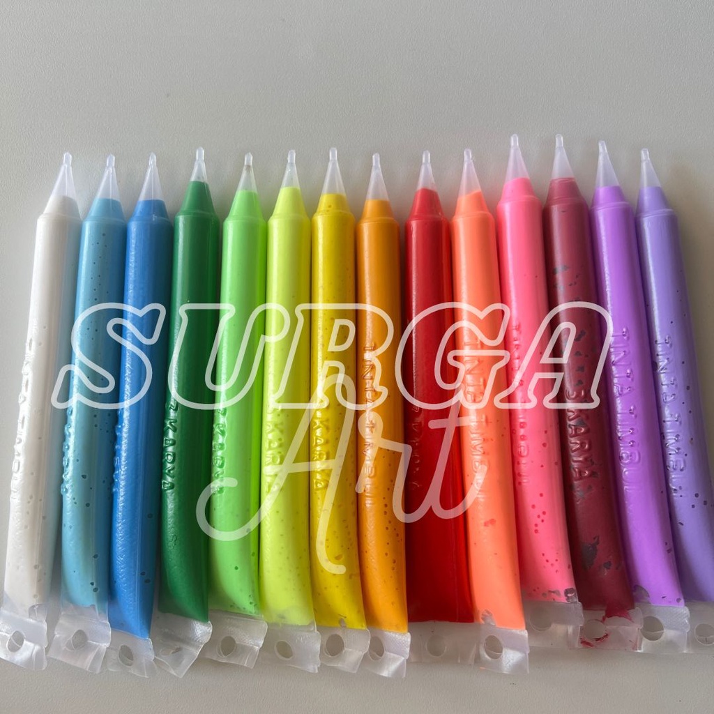 

Pasta Warna Puffy Paint Warna Warni Lengkap Panjang 13cm Kualitas Bagus Eceran Craft Kerajinan Tangan SURGA ART Peralatan Menghias Casing HP Perlengkapan Menggambar Acrylic Kaca Pot Kayu Toples Craft Crafting Murah Malang
