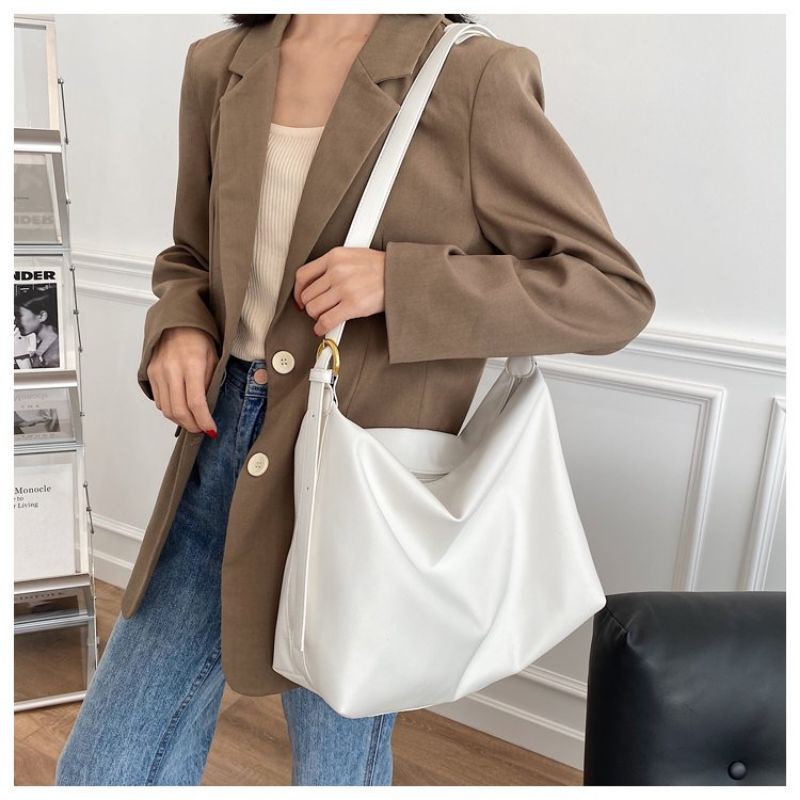 BJ81833 - BEIGE/ BLACK/BROWN/COFFEE - TAS BAHU SLEMPANG SHOULDERBAG SALE IMPORT TAS WANITA FASHION IMPORT MODIS ELEGAN TERMURAH TERLARIS TERBARU BAGSTORE JAKARTA TAS BATAM GT1833 ZC2059 LT2075 JTF7006