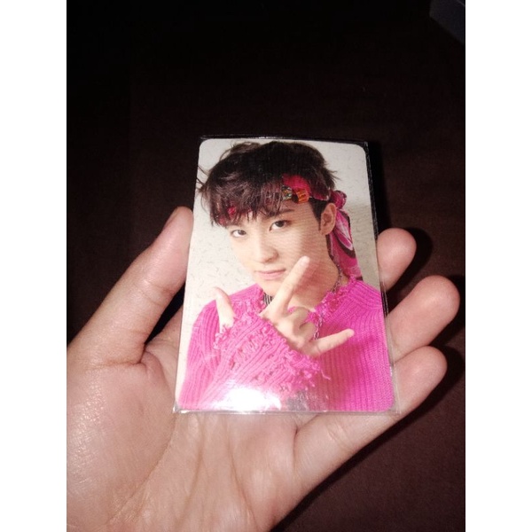 PHOTOCARD JUNGWOO CLASSIC MARK CHATARSIS & INCLUSIONS THE ALBUM