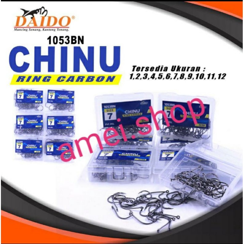 Mata Kail Daido Chinu 1053 BN Mata Kail Besar Mata Pancing Daido 1053 BN Chinu  Mata Kail kotakan Ma