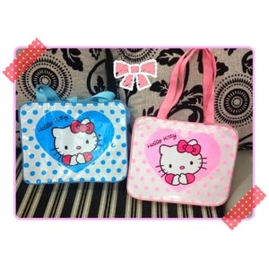 tas kosmetik mika hello kitty tas mika bag hello kitty