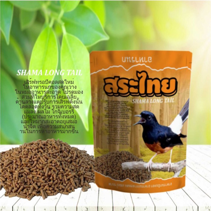MAKANAN BURUNG IMPORT SHAMA| MAKANAN BURUNG MURAI BATU IMPORT THAILAND - KOEDAPAN BIRD SHOP
