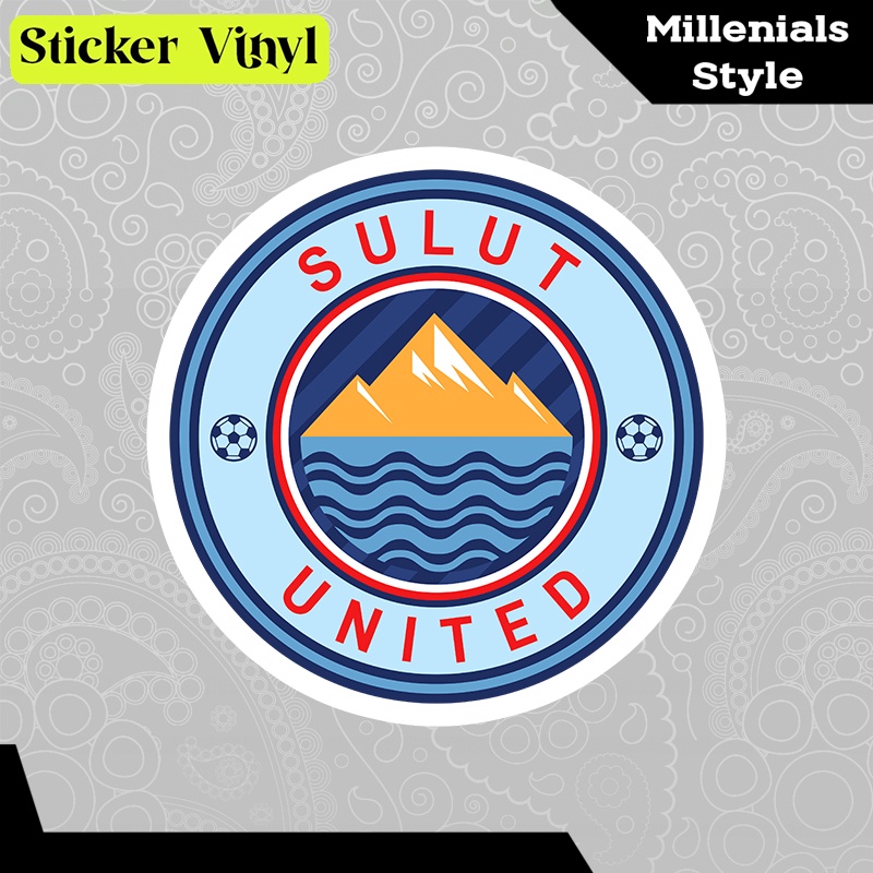 

Stiker Sticker Sulut United Sulawesi Utara Klub Sepakbola Liga Indonesia Aesthetic Bahan Vinyl Satuan Anti Air