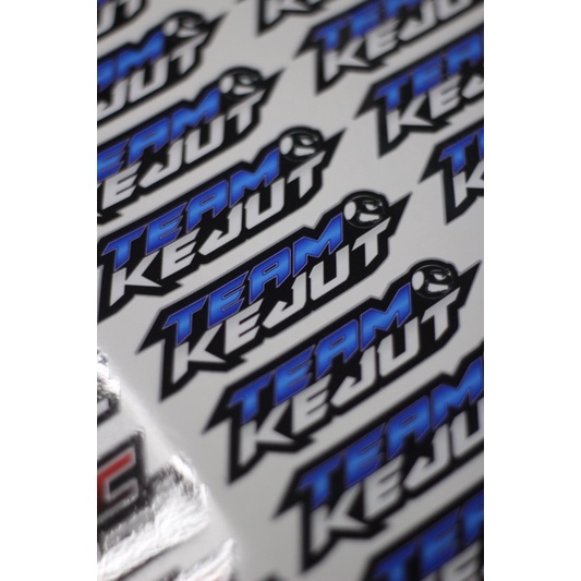STICKER STIKER TEAM KEJUT