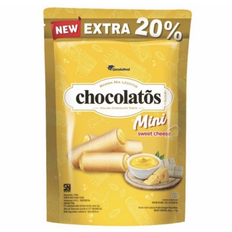 

CHOCOLATOZ MINI SWEET CHEESE 78 GR