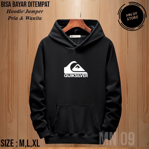 HOODIE QUICKSILVER |  Hoodie Outdoor | Hoodie Tebal | Hoodie Keren | Jaket Sweater Crewneck Jumper