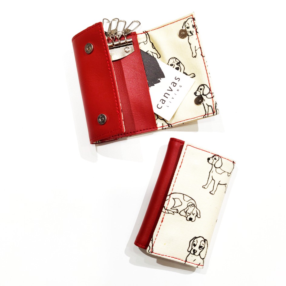 

Canvas Living Key Wallet Billy Beige