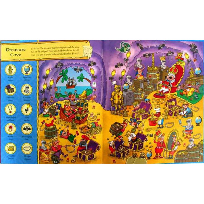 1001 Things To Find Pirates - Look And Find Activity Book