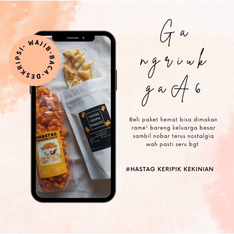 

PAKET HEMAT #HASTAGKERIPKKEKININ