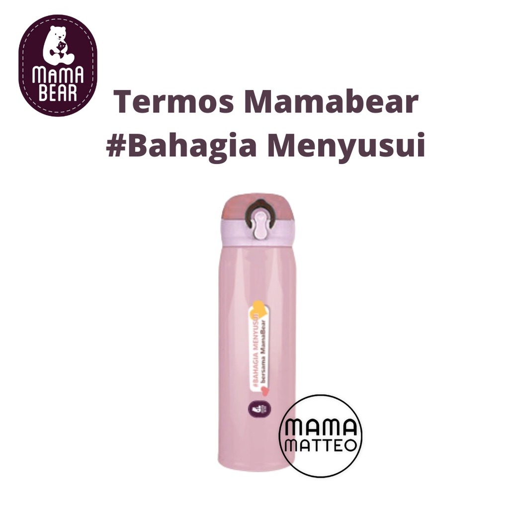 MERCHANDISE MAMABEAR / Kaos / Totebag / Tumbler  Cantik Pink MamaBear