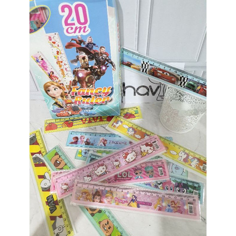garisan 20cm/penggaris 20cm/mistar 20cm-1