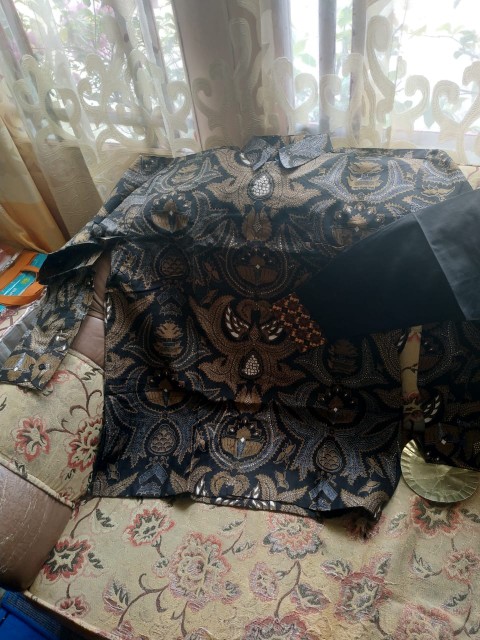 Adiguno Kemeja Batik Pria Full Furing Bahan Katun Primisima