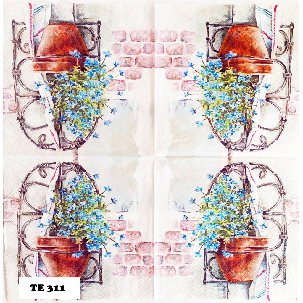 TISU DECOUPAGE EROPAH 33X33 CM TE 311 TTS