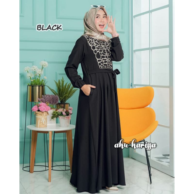 gamis erina dress ori aku karissa /gamis ori aku karissa / melayani cod