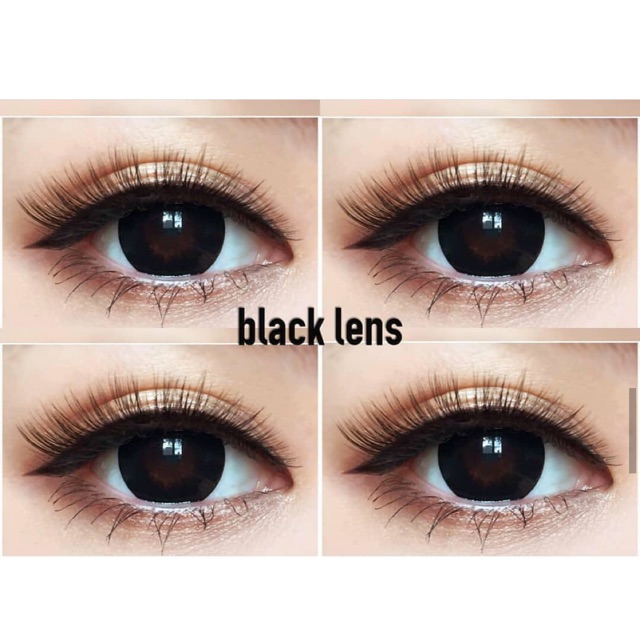 Softlens Black Softlens (efek big eye) / KONTAK LENSA