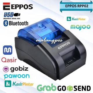 Printer Thermal Bluetooth Eppos EP RPP02N 58MM Usb Bluetooth Support Mokapos