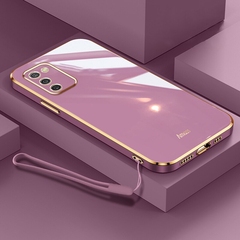 Andyh Soft case Hp Dengan Tali Untuk Samsung Galaxy A03S