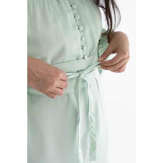 IWEARGRACIE - RAYA IN PASTEL COLLECTION - EDEN DRESS / DRESS MUSLIM WANITA / DRESS PANJANG