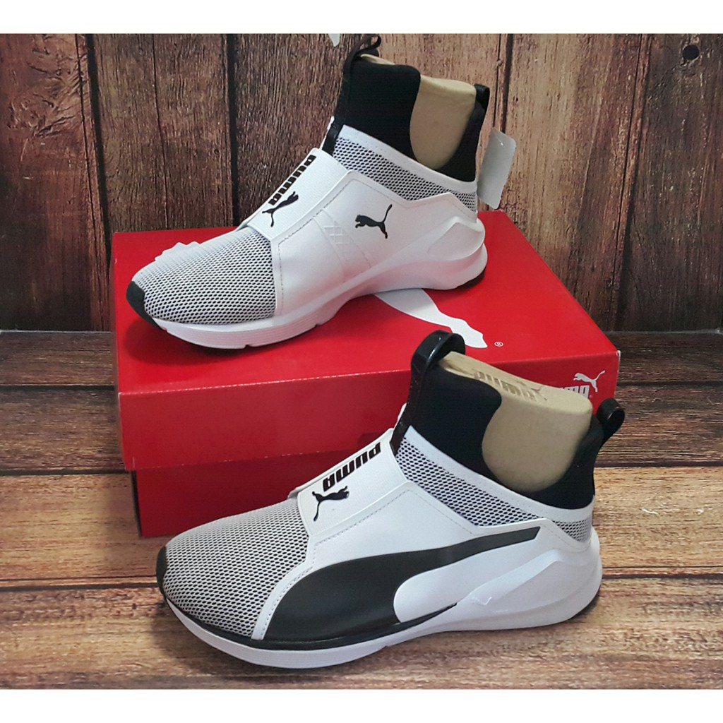 ORIGINAL PUMA Sepatu Training Gym Zumba Wanita Fierce Core - Putih Hitam