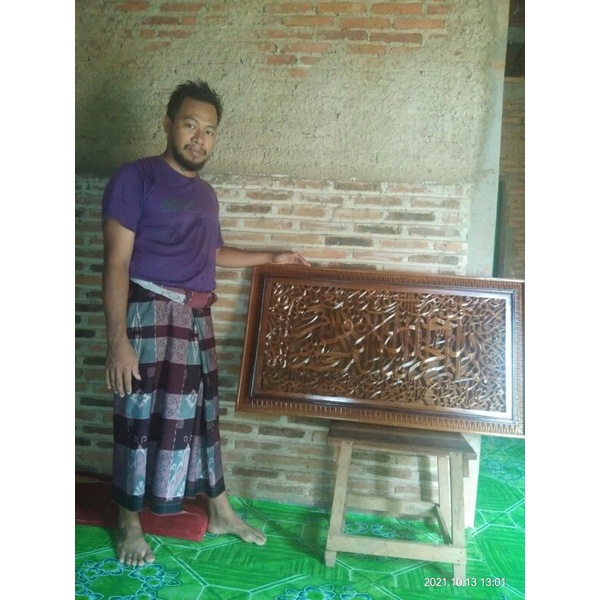 Papan Top Table Mahoni 120X60X2 Sudah Finishing 043