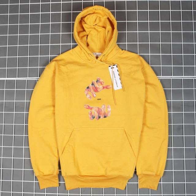 JAKET HOODIE OFF WHITE ORIGINAL