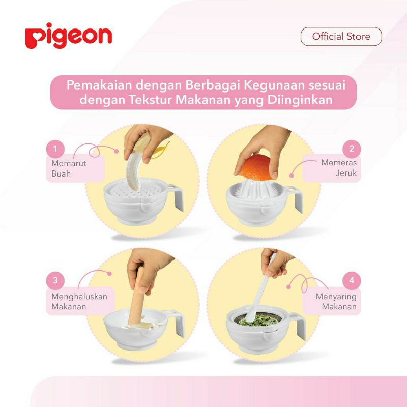 Pigeon Baby Food Maker / Alat Pengolah Pembuat Makanan Bayi