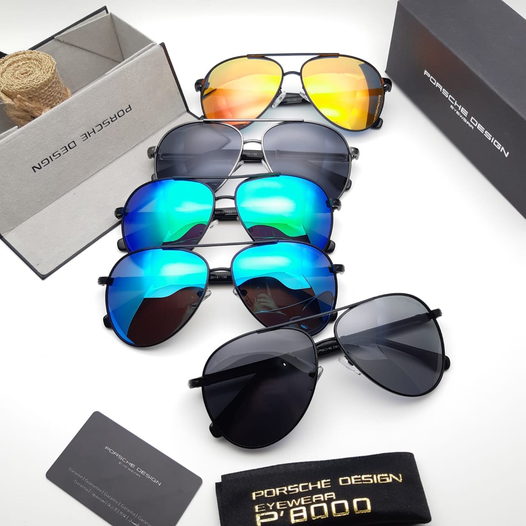 Kacamata Gaya PORSCHE DESIGN 8738 FULLSET LENSA POLARIZED