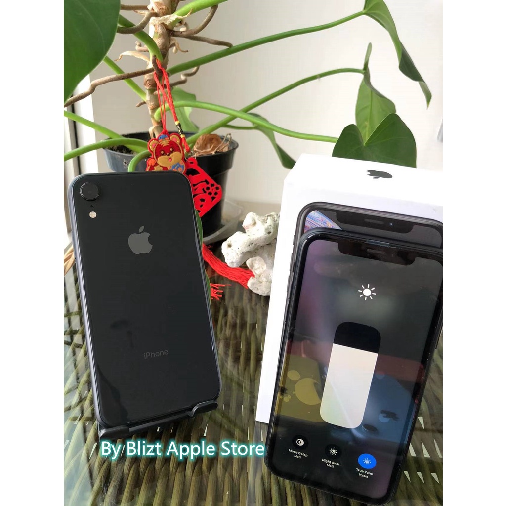 iPhone XR 128GB All Sim Silent Fullset Original Second Mulus100% 3utools All Green (Garansi 1 Tahun)