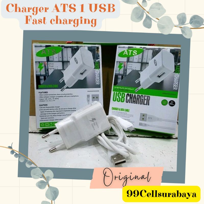 Charger ATS 1 USB Fast charging micro USB