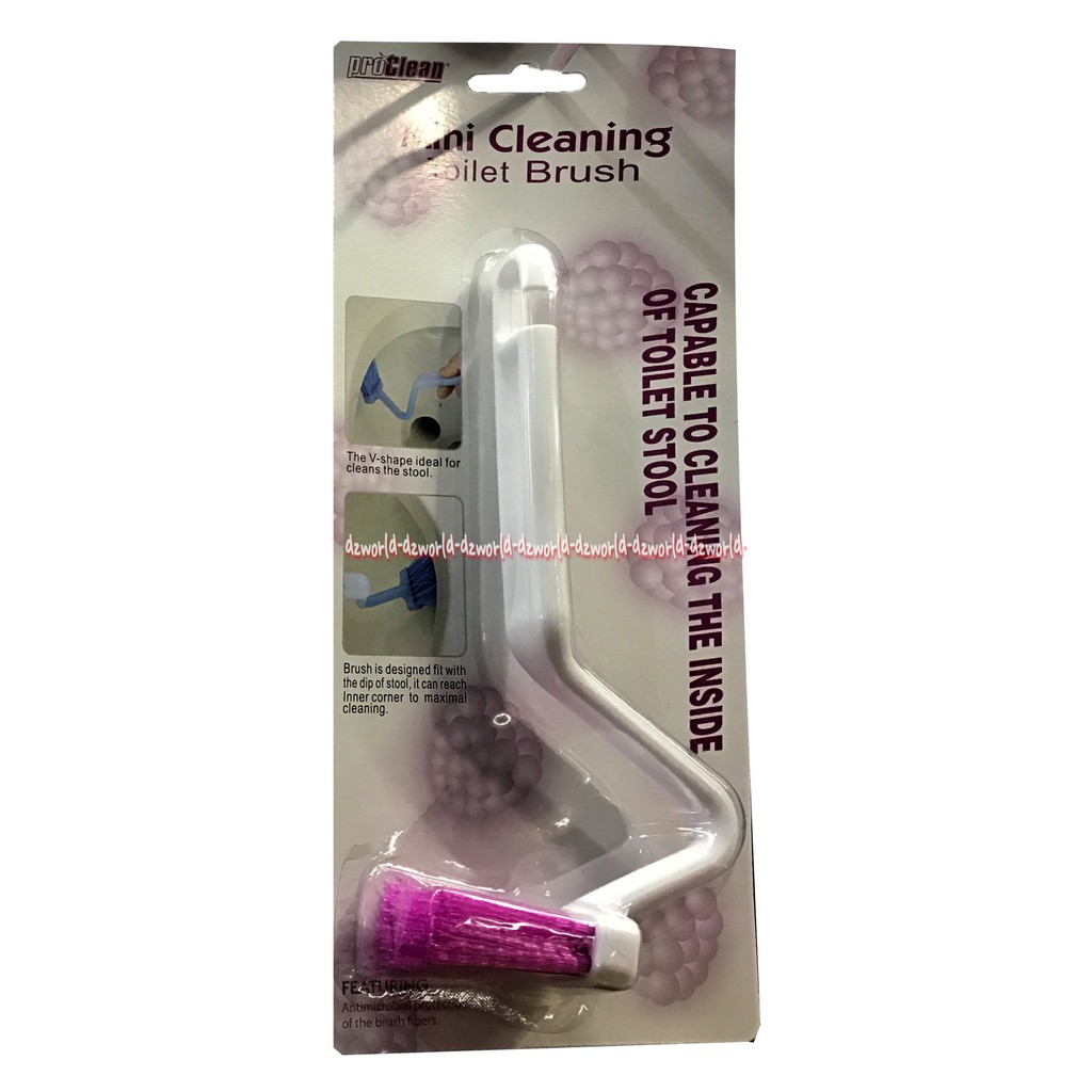 Proclean Mini Cleaning Toilet Brush Sikat Untuk Membersihkan Kloset Bagian Dalam