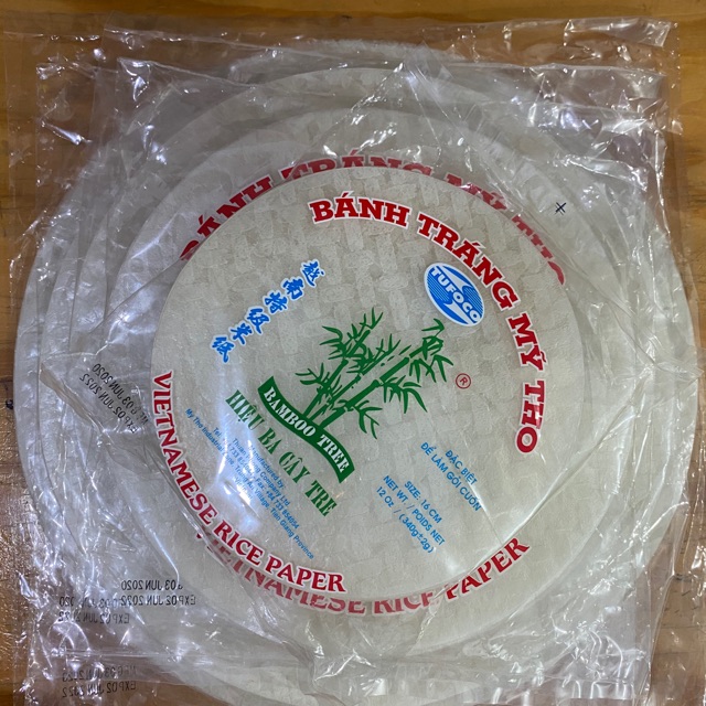 Banh Trang Rice Paper Berbagai Ukuran