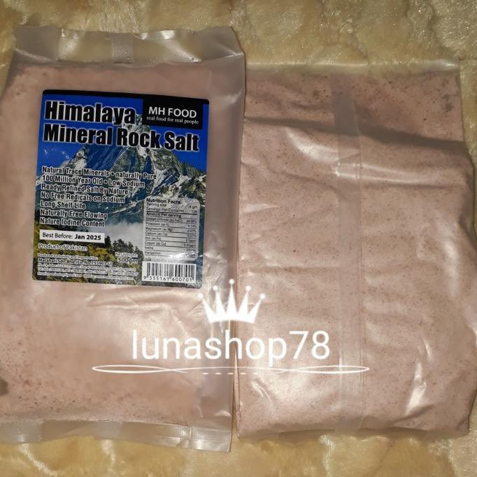 

Ready Stock] Mh Food Himalaya Mineral Rock Salt 500G