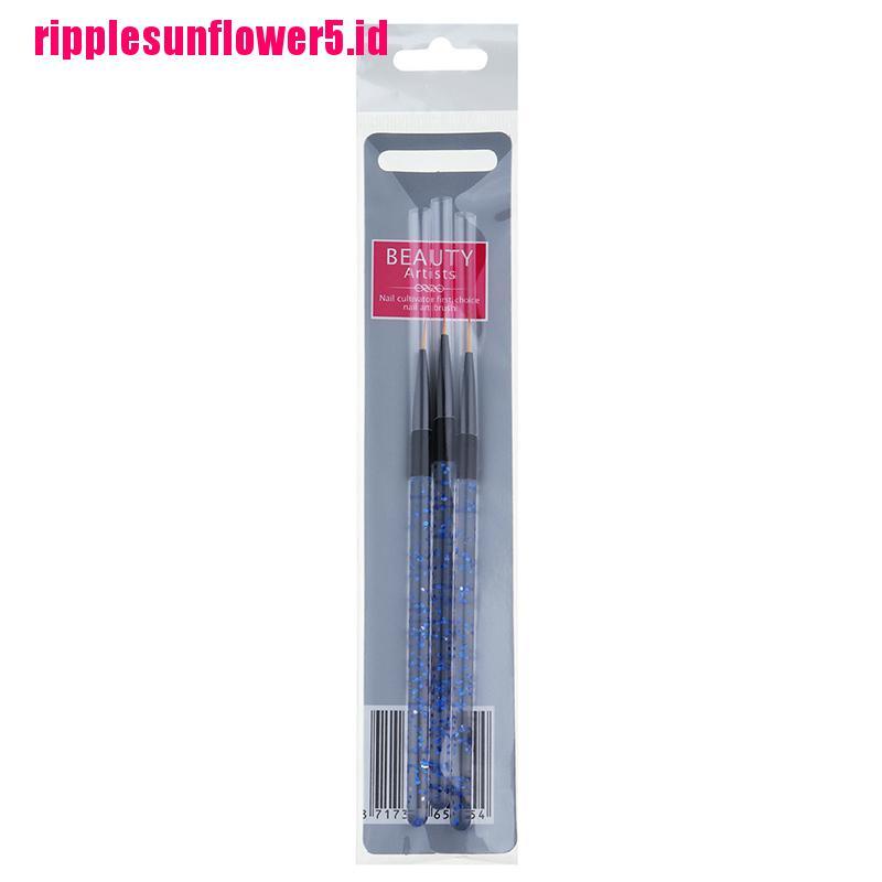 # Kaos T-Shirt Wanita Lengan Pendek Motif Print #3pcs Brush Profesional Untuk Kutek UV Gel