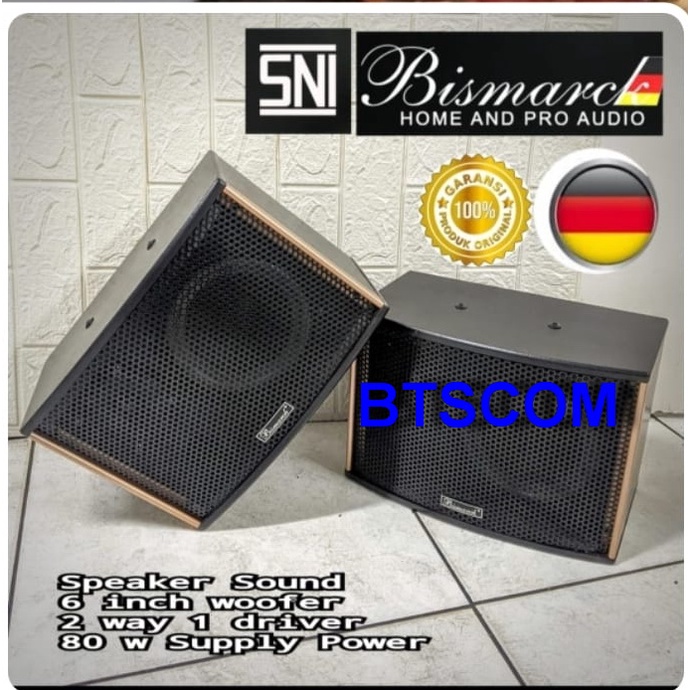 Speaker Pasif BISMARCK SP 65 ( 6 inch )