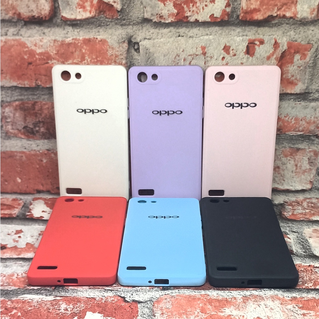 Case Oppo A1603 Softcase macaron Camera Protection Oppo Neo 7 A33W A33T
