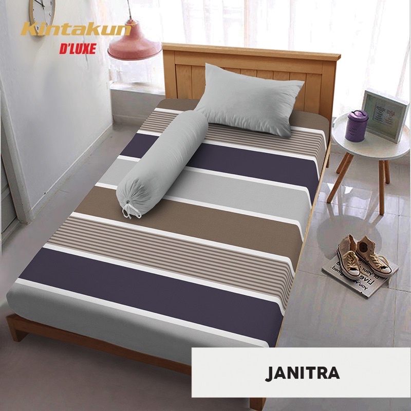 (BISA COD)SPREI KINTAKUN DELUXE NO 3 UK 120*200 CM DIJAMIN TIDAK LUNTUR