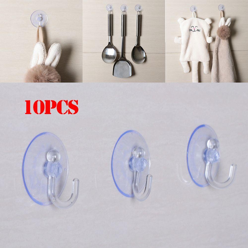 WONDER 10pcs Suction Cup Rel Dapur Penyedot Kamar Mandi