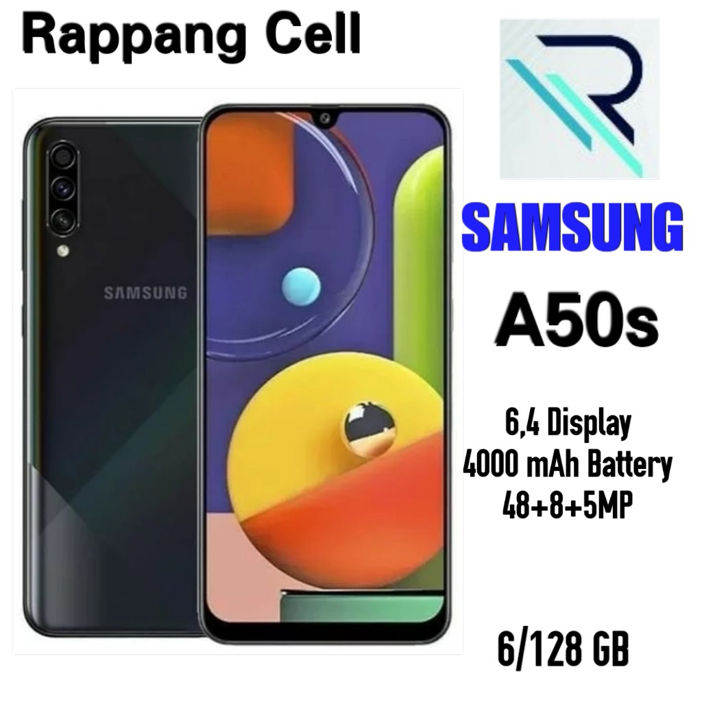 Samsung Galaxy A50s Smartphone [6 GB/ 128 GB] GARANSI RESMI SEIN