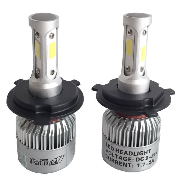 Raiton LED Headlight Bulb H-4 / Bohlam Headlight LED Mobil H-4 Raiton