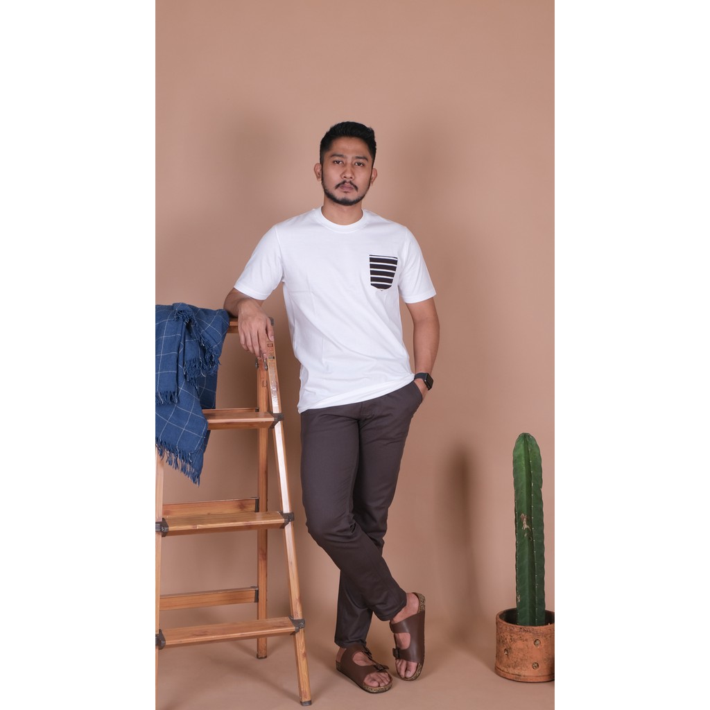 Bajubaja pocket tee cotton combed 24s unisex