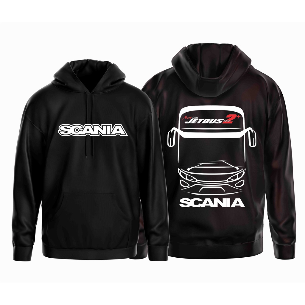 JAKET HOODIE SCANIA JAKET SCANIA JET BUS 2 JAKETSCANIA JUMBO