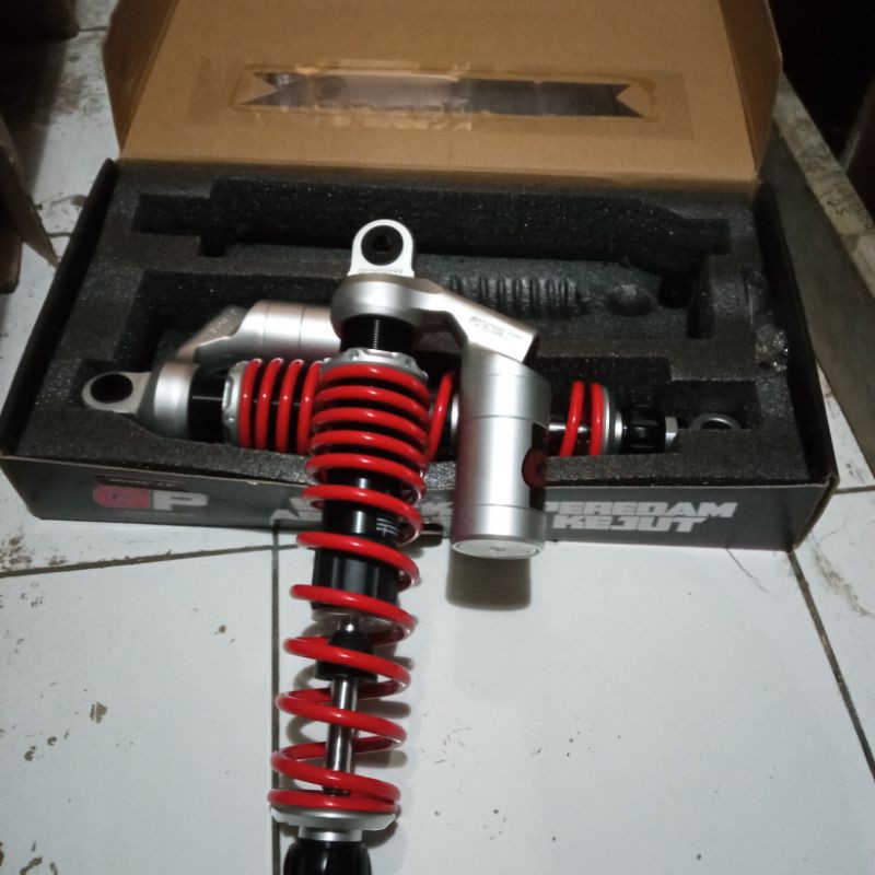 shokbeker belakang ride it 360 tabung gp299 trail lebih ok