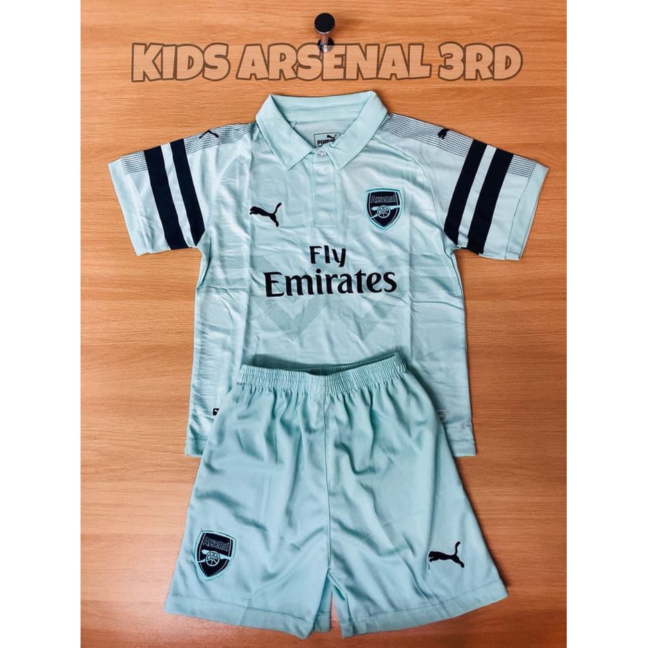 Jersey Kids Arsenal 3rd third BARU 2018 2019 Grade ori official