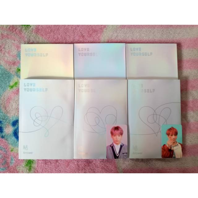 BTS LOVE YOURSELF: ANSWER Album with JUNGKOOK PHOTOCARD