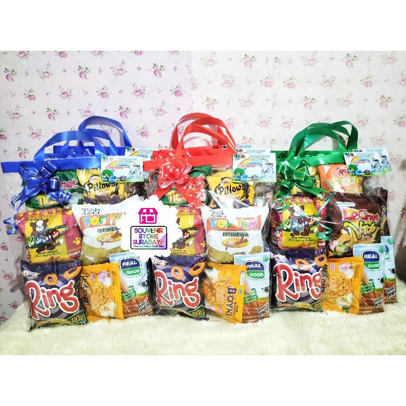 Snack Ultah Anak / Bingkisan Ultah Chiki / Snack Full Chiki / Snack Full Msg/ Bingkisan Ultah Murah Surabaya